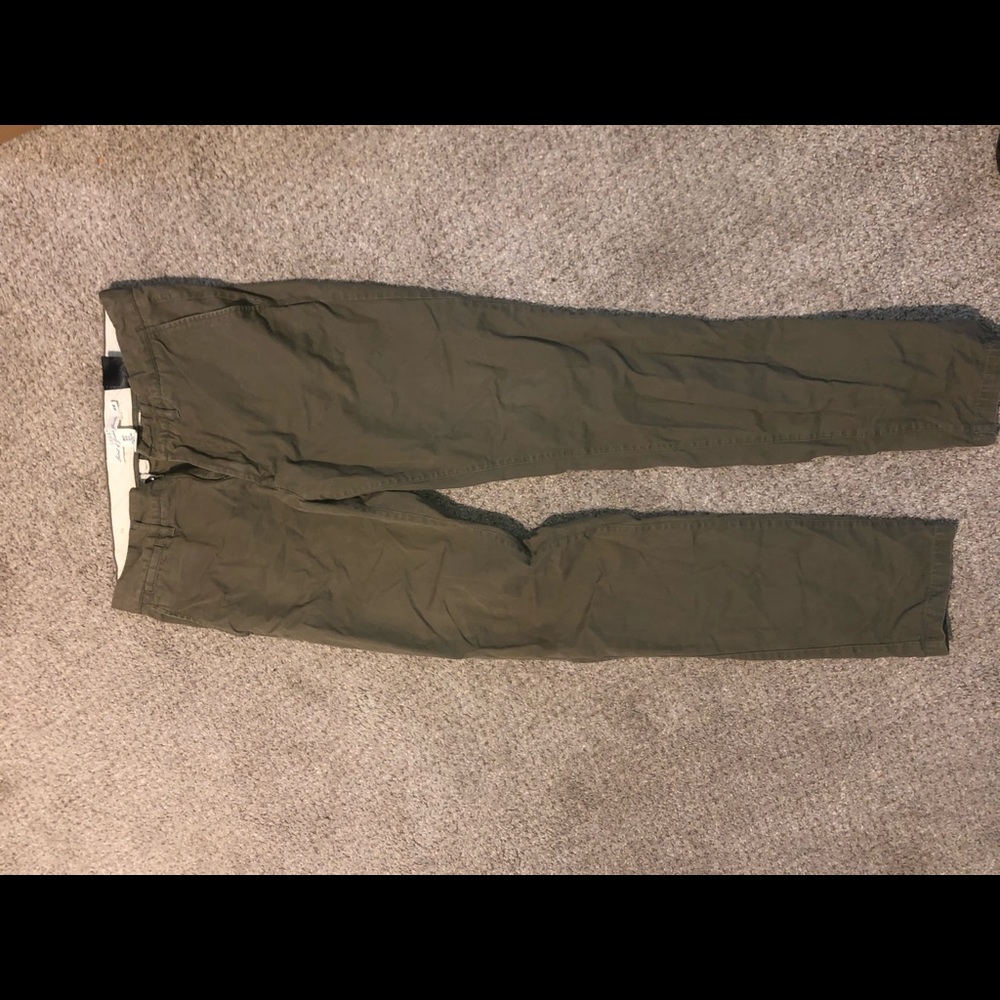 Green H&M pants